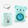 Forever Rose Bear W/ Promise Ring