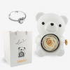 Forever Rose Bear W/ Promise Ring