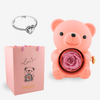 Forever Rose Bear W/ Promise Ring