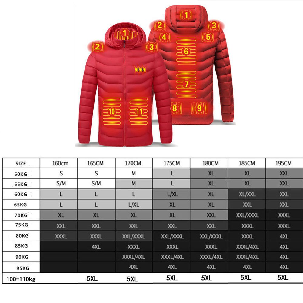 Unisex Heated Jacket